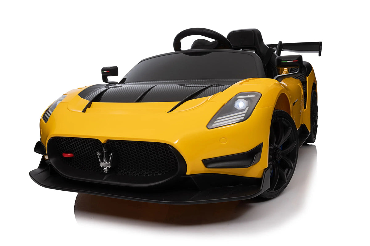 Maserati MC20 GT2 24V Kids Ride - On Car – Luxury Supercar with Leather Seats &amp; Rubber Tires | Baby Cars - Baby Cars